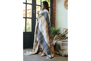 BOHORIA® Przytulny koc Cozy Scotch, puszysty koc zimowy, na sofę, fotel i łóżko, koc wełniany, koc na sofę, koc do mieszkania, 150 x 200 cm (Scotch Peanut, 150 x 200 cm)