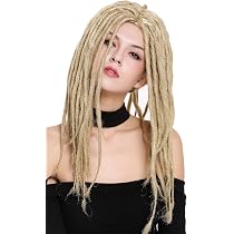 WIG ME UP Peluca Vikingo Rubia Trenzada Para Carnaval Y Halloween – Cómoda Y Realista Para Hombres Y Mujeres