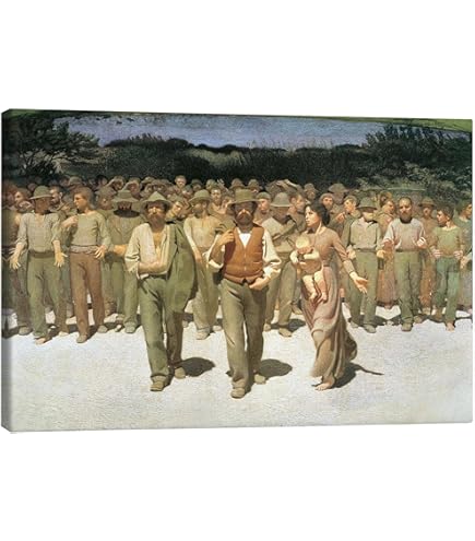 Il Quarto Stato - Quadro Di Guiseppe Pellizza Da Volpedo - Foto 7