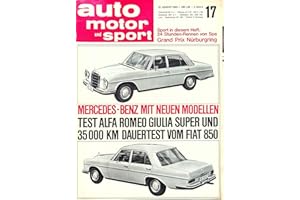 DAS GEBURTSTAGSGESCHENK HISTORISCHE ZEITSCHRIFTEN Genuine Historical Magazine from 1965 - Guaranteed 60 Years Old - Personalised Gift 60th Birthday Man - Original from 1965 - The Gift Idea for Men - Auto Motor Sport 17/1965