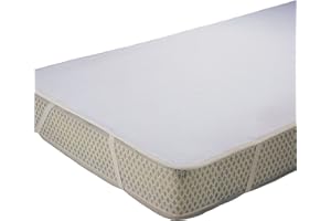 ‎BIERBAUM Bierbaum 350430 Molton-Betteinlage, Designed in Germany, 70 x 140 cm, 1-teilig, Weiß