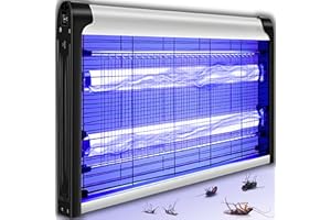 Retoo Lampada Antizanzare Electtrica UV 20W, antiparassitario perfetto contro mosche, zanzare, tarme della cucina, tarme alimentari, insetti, veloce e privo di sostanze chimiche,