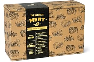 SANDY LEAF FARM Ultimate Meat Kit - 8 Meat - Make your own Bacon, Biltong, Jerky, Doner Kebabs, Shish Kebabs, Kofte Kebabs and Pancetta