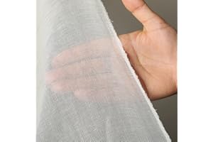 PACKARDI Passiertuch 6 Stück ca. 50x50 cm je Käsetuch, Grad 90+ Cheesecloth Filtertuch Seihtuch 100% ungebleicht, aus reiner Baumwolle, fusselfreie Mulltücher mit vernähten Ecken