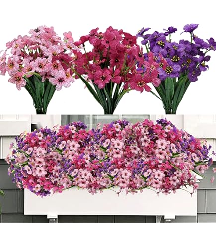 12 Bouquets Fiori Artificiali Calla ODIWEN - 34cm, 7 Steli Per Mazzo - Decorazione Interni Ed Esterni - Foto 13