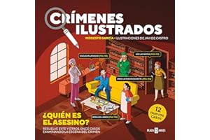 PLAZA & JANES Crímenes ilustrados: ¿quién es el asesino?: Resuelve este y otros once casos examinando la escena del crimen