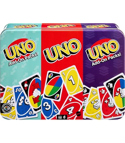 UNO No Mercy - Jeu De Cartes Avec Règles Impitoyables Et Boîte Voyage