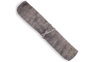 Angus Stoke Astuccio per coltelli da cuoco, borsa da cucina in pelle di alta qualità, grande, borsa da cucina, Antik, 40 x 38 cm, borsa per coltelli