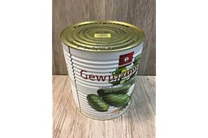 EGGERSTOFER Gewürzgurken pasteurisiert, süß-sauer mit Süßungsmittel, 40 - 45 Gurken pro Dose