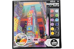 DIAMANTINY Level Up - Nice Group Creative Art, Diamond Painting Kit crea il mosaico, LANDSCAPE, New York