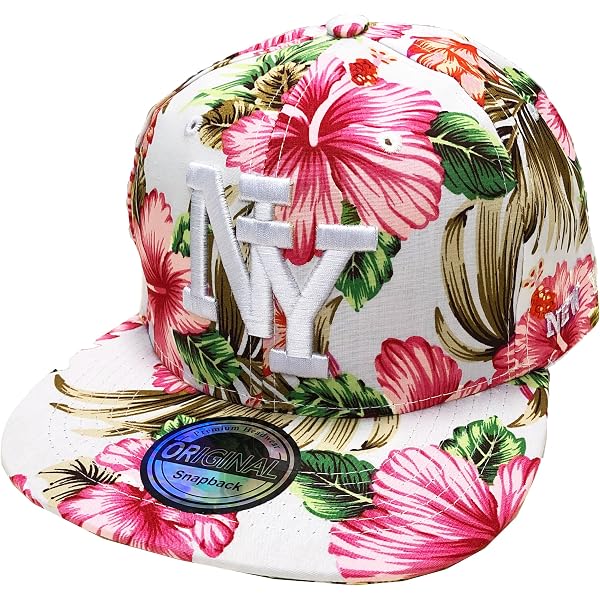 Casquette Enfant Originale Rouge Rose Cartoon NY Baseball 7 a 12 ans-Taille uni