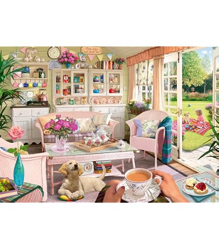 Rainbow Reverie RAVENSBURGER PUZZLE*1000 TEILE*MY HAVEN 11*THE ARTIST'S SHED *RARITÄT*NEU OVP Puzzle 1000 Pièces