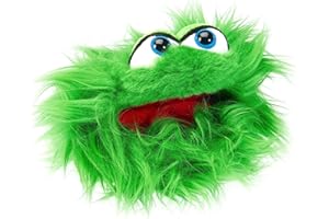 Living Puppets W807 - Marionetta a forma di manichino, adatta per adulti e bambini, dimensioni: 20 cm, lavabile a mano, colore: Verde