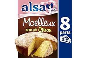 Alsa Préparation pour Gâteau Moelleux Citron 435 g
