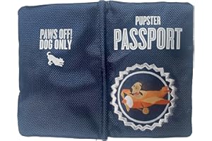 PLAYOFF P.L.A.Y. PY7048ESF Peluche Giocattolo per Cani e Gatti Passaporto