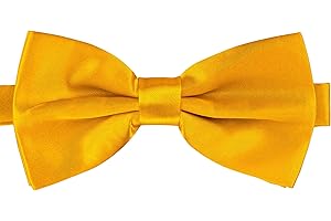 BomGuard Nœud papillon hommes - pour smoking, avec crochet,déjà lié et réglable