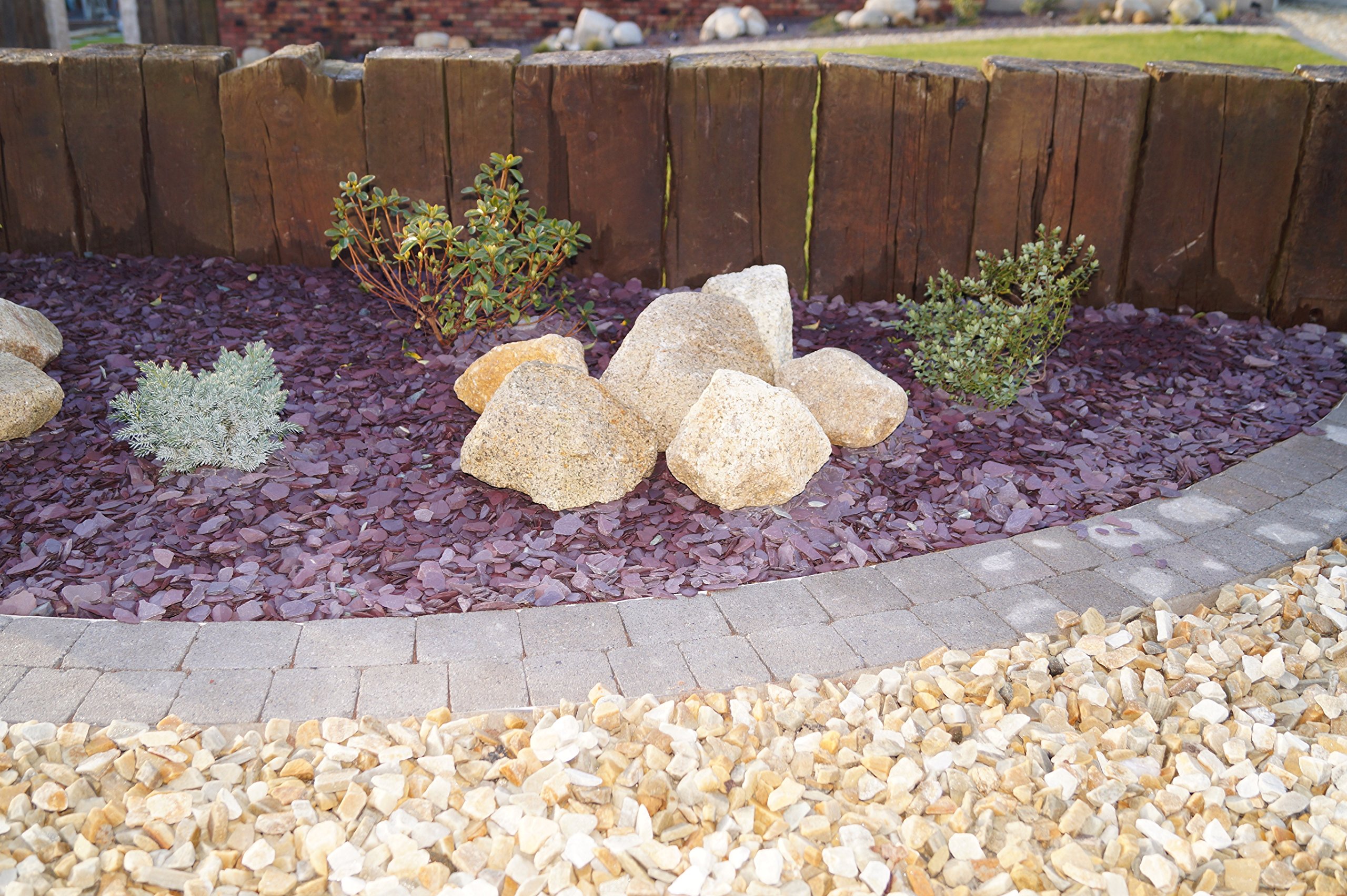 RockinNature Donegal Gold 20kg decorative garden stone