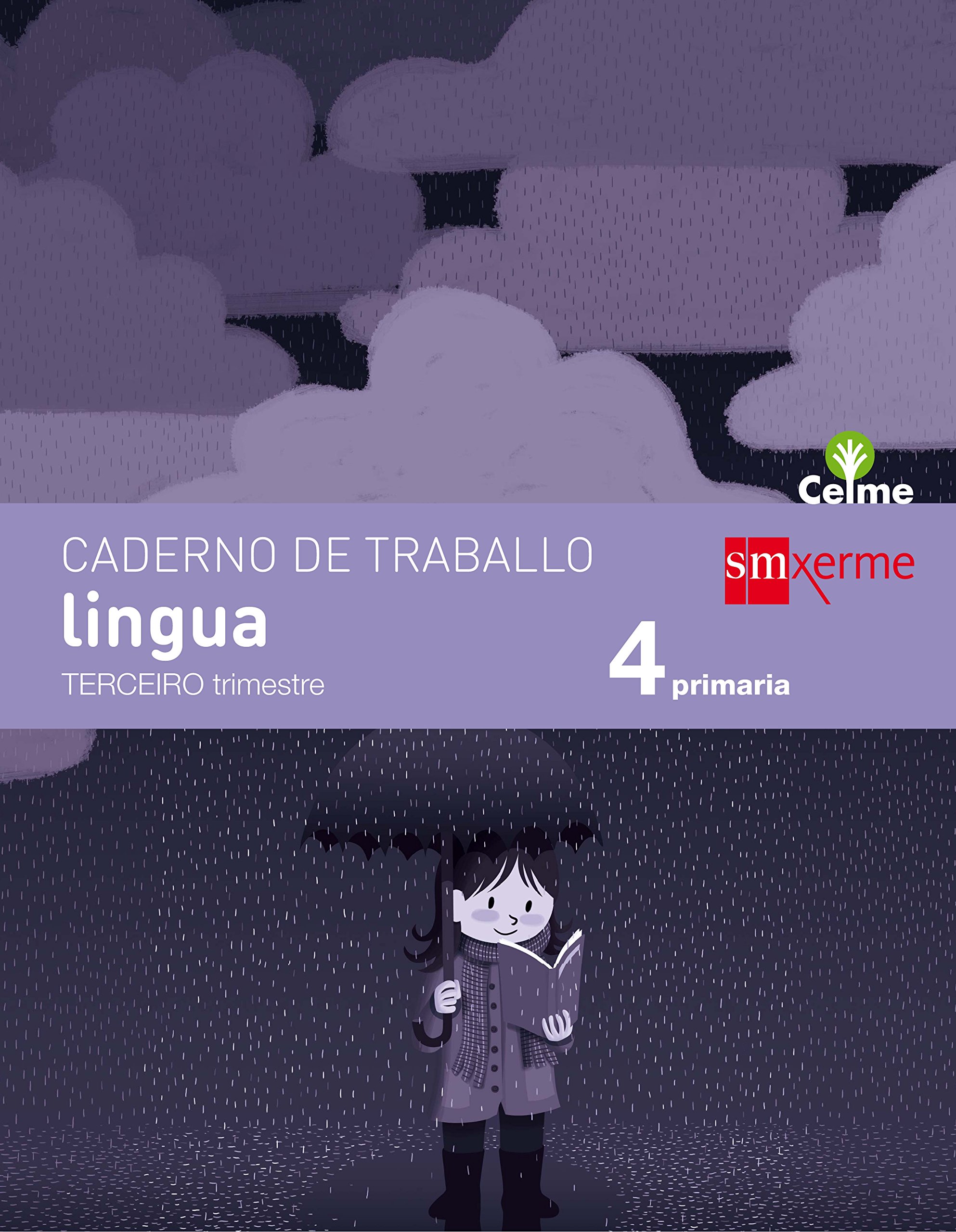 Caderno de lingua. 4 Primaria, 3 Trimestre. Celme