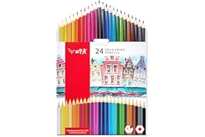 12PA 24 Colouring Pencils For Adults (Multicolor, 24)