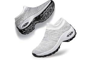 Raoendis Womens Trainers Walking Shoes - Ladies Mesh Lightweight Running Tennis Shoes