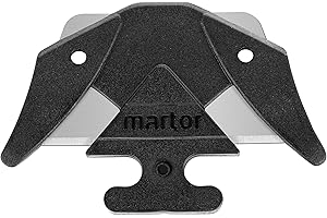 MARTOR 10 x lames SECUMAX, lames de rechange Cutter, couteau de sécurité, 25,8 mm, tranchant, 2 fois utilisable, n° 3550