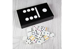 BENROSS Global Gizmos 50730 Double Six Dominos en géant Domino Boîte