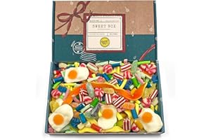 Heavenly Sweets Large Candy Box Rubber Candy Mixes Premium Jelly Sweets Gift 850 g Snack Box Birthday Father's Day Summer Party
