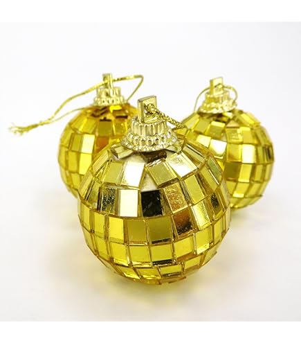 Palline Da Discoteca A Specchio - 40 Pezzi Appese, Per Feste E Decorazioni - Foto 7