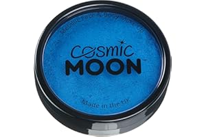 Cosmic Moon - Pintura facial profesional metálica activada por agua - Azul
