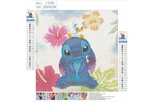 YOUYIDUN 5D DIY Diamond Art Kits,Diamond Crystal Painting Kits Full Drill by Numbers, Diamond Rhinestone Cross Embroidery Painting for Kids Adults Gifts Home Wall Decorations - Flower Koala