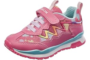 Geox J Pavel Girl A, Sneakers Bambine e Ragazze