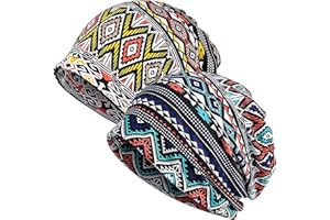 XYIYI Femmes Chapeau de Chimio Coton Bonnet Chapeau Turban Couvre-Chef Head Wraps
