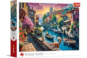 Trefl – Italien – 1000 bitar – Pussel att lägga själv, kreativ underhållning, klassiskt pussel för vuxna och barn från 14 år