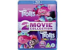 Trolls & Trolls World Tour Double Pack (2D +3D Blu-ray) [2020] [Region Free]