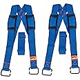 SafeCore shoulder straps for carrying, lifting, carrying — 2 people, up to 500 kg, harness system, multifunctional movable straps for heavy objects, goods, furniture — protect the back