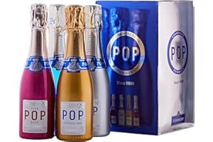 Champagne Pommery POP 4 qualités sous coffret - 4x20cl