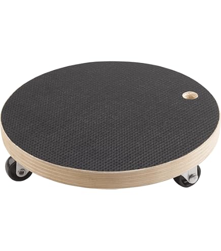 HIAKDOFT Pflanzentopf Roller - Mobiler Blumentopfuntersetzer Mit Rädern & Bremsen