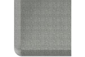 GelPro 816825016351 106-P-2072-TWGG Ergo-Foam Anti-Fatigue Kitchen Floor Mat, Tweed Grey Goose