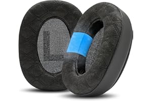 WC FreeZe V2 G PRO X – kątowe żelowe nauszniki chłodzące kompatybilne z Logitech G Pro X serią firmy Wicked Cushions | Kątowe nauszniki zapewniające wyjątkowy komfort, wyjątkowo grube | Black