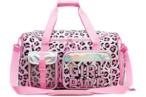 HTgroce Sac Voyage Enfant Sac Piscine Fille Gym Danse avec Compartiment à Chaussures