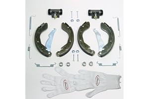 Autoparts-Online Set 60005355 Bremsbacken/Bremsen + Radzylinder + Zubehör für hinten/für die Hinterachse