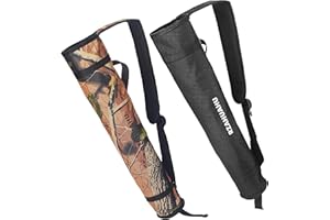 Sacs à flèches deux Réglable Carquois pour Flèches Flèche Carquois Titulaire Sac de Rangement pour la Chasse à l'arc et la Cible À Pratiquer Sacs de tir à l'arc pour l'extérieur Paquet de deux