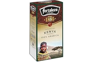 CAFÉ FORTALEZA – DESDE 1885 - Café Fortaleza Café Molido Grandes Orígenes Kenya - 250 gr
