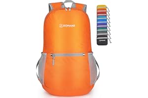 ZOMAKE Ultra Lightweight Foldable Backpack - Packable Rucksack 20L Small Packable Backpcks Walking Rucksacks Water Resistant Travel Daypack For Men Women Outdoor Hiking