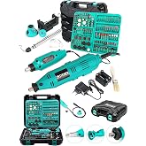 Steiner German 400 Watt 352 Piece 6 Stage Speed Adjustable Hobby Engraving Set Mini Grinding