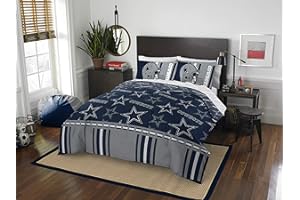 Northwest The Company Parure de lit complète sous Licence Officielle NFL Dallas Cowboys 198,1 x 218,4 cm