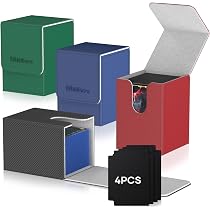 Lot De 500 Pochettes De Protection Cartes – 66 X 91 Mm – 5 Couleurs (rouge, Bleu, Vert, Jaune, Violet) – Avec Gants