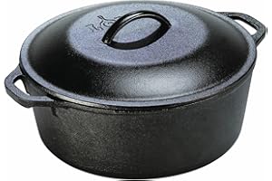 LODGE MFG - Dutch Oven, Seasoned Cast Iron, 7 Qt.