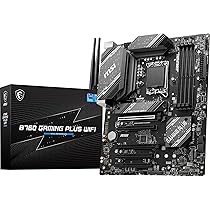 MSI B760 Gaming Plus WiFi Gaming Motherboard (Supports 12th