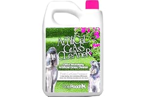 Pretty Pooch Artificial Grass Disinfectant Cleaner for Dogs (Fresh Cut Grass, 5 Litres) - Destroys Urine Odours & Deeply Cleans All Artificial Grass - Makes 15 Litres - Fresh Cut Grass Fragrance